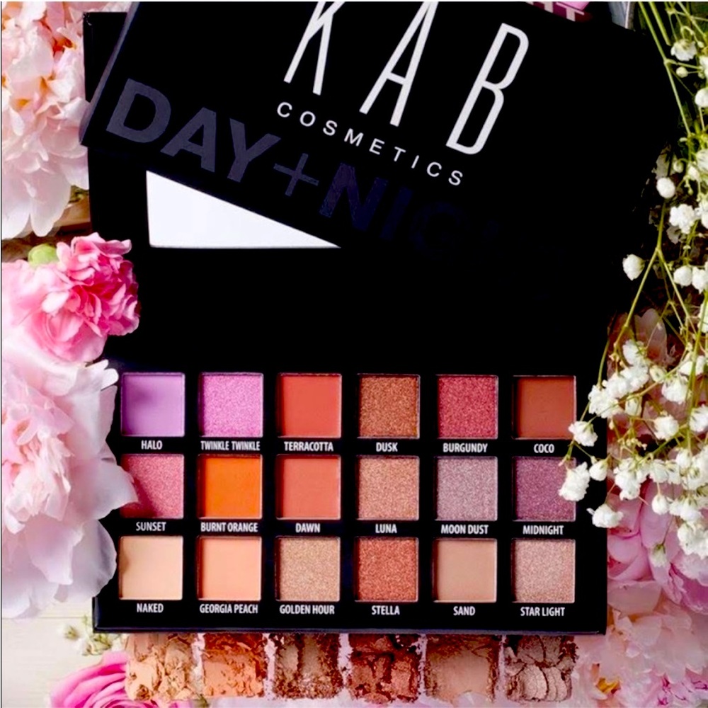 KAB Cosmetics Day + Night Eyeshadow Palette